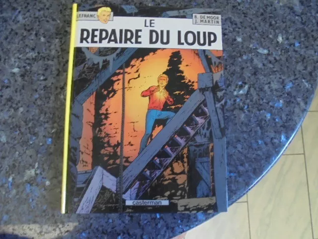 belle reedition lefranc le repaire du loup