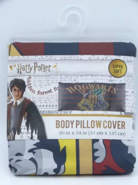 Harry Potter Body Pillow Cover Hogwart's School Crest 20" X 54" Super Soft Harry Potter Body Pillow Cover Hogwart's School Crest 20" X 54" Super Soft