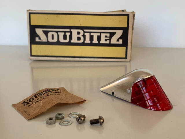 NOS Feu Arrière SOUBITEZ 27 1940s-1950s Rear Light Vélo
