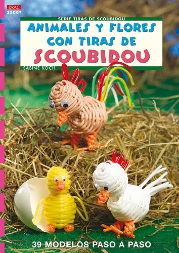 Serie Scoubidou nº 7. ANIMALES Y FLORES CON TIRAS DE SCOUBIDOU (Cp - Serie Scou
