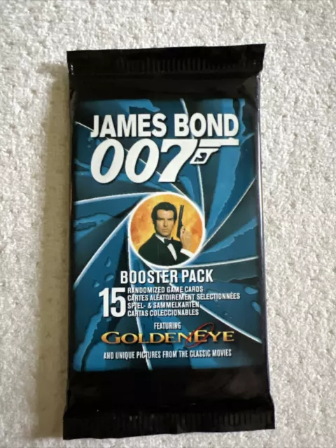 JAMES BOND 007 Booster Pack 15 Cards Golden Eye Game Cards $15.00 ...