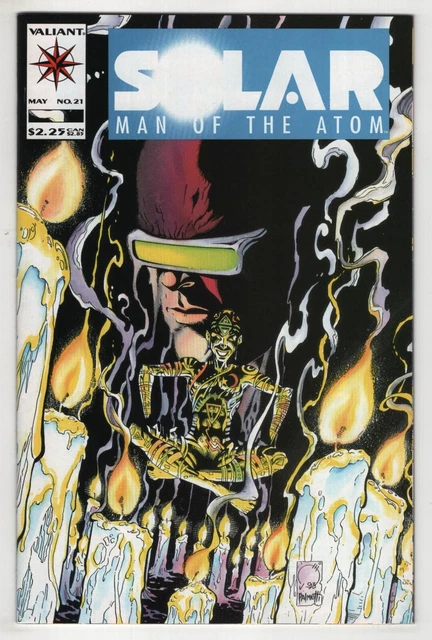 Solar Man Of Atom  #21  (Valiant 1991)   Vf-Nm