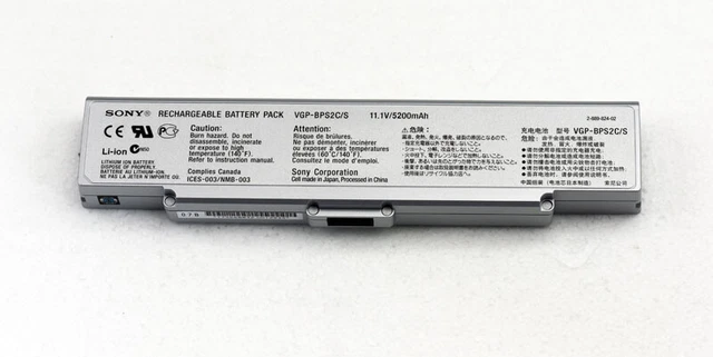 VGP-BPS2C Genuine Battery for Sony VAIO VGN-FJ VGN-FS VGP-BPS2 VGP-BPS2A BPS2B