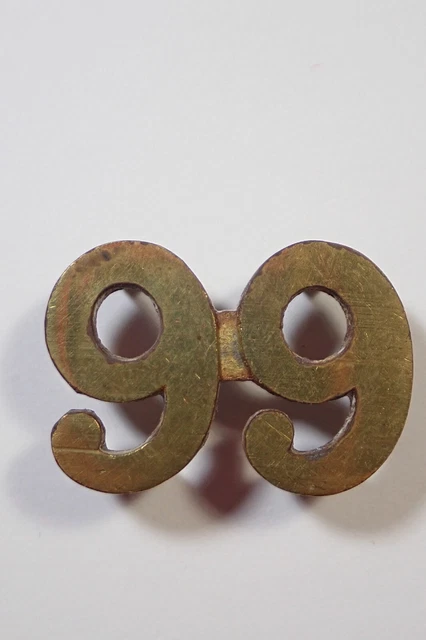 India: 99th Deccan Infantry original WW1 Shoulder Title.