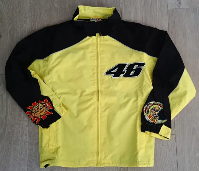 Valentino Rossi Yellow and Black Leisure Jacket. Size S.