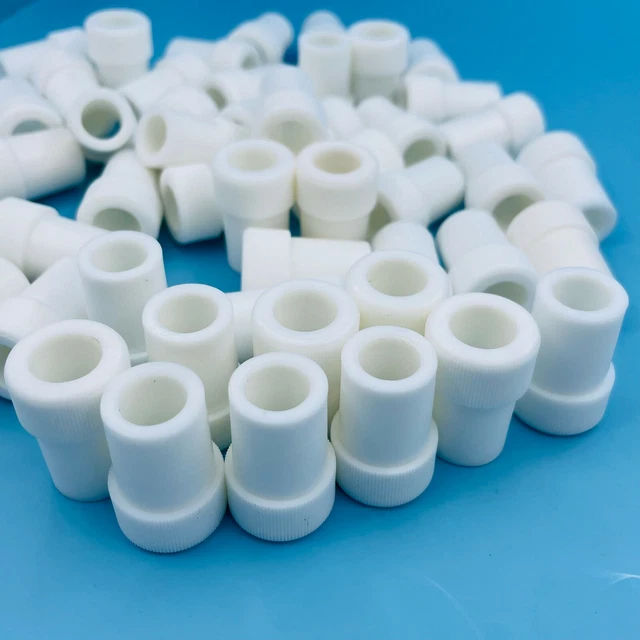 100pcs Dental Suction Tube Convertor Saliva Ejector Suction Adaptor 16mm