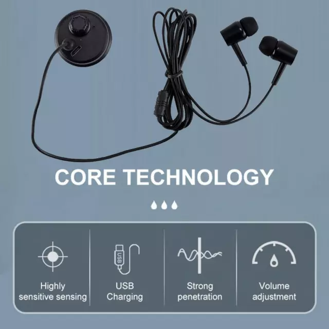 Amplificatore audio avanzato L8 dispositivo di ascolto auricolare con microfono e voce