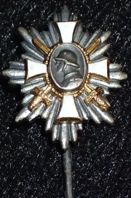 WWI Imperial German Field Honor Badge 'Deutschen Feld-Ehrenzeichen' Stickpin Pin
