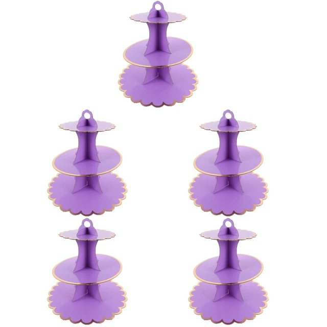 Carta tazza di cartone-torte supporto piatto da portata pasticceria decorazione
