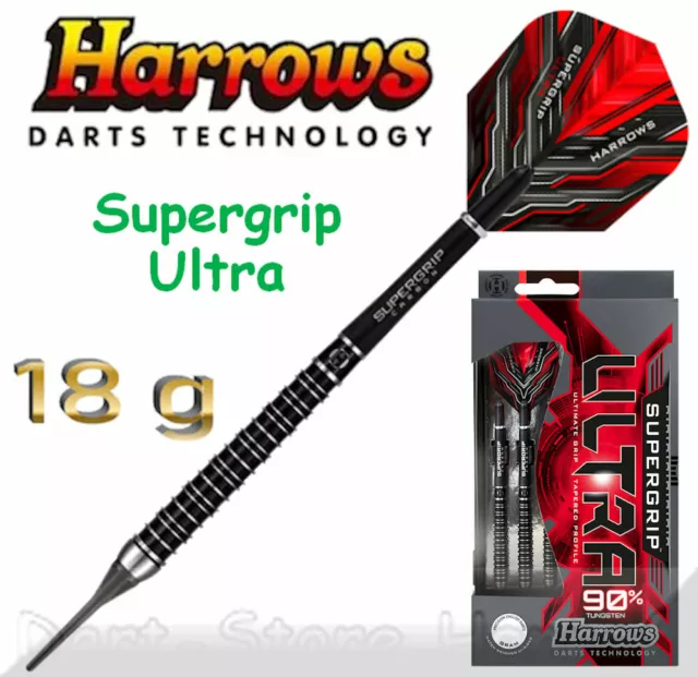 Harrows Dados Suaves "Supergrip Ultra ", 18g