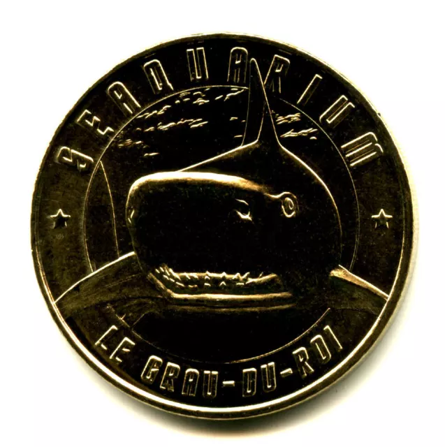 30 LE GRAU-DU-ROI Seaquarium, Requin, 2015, Monnaie de Paris