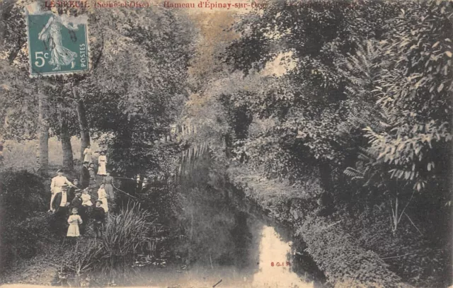 Cpa 91 Le Breuil / Hameau D'epinay Sur Orge