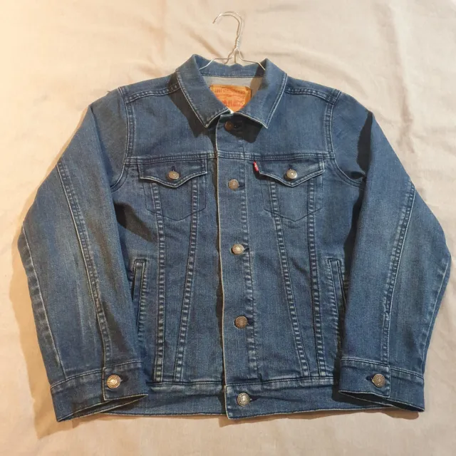 LEVI STRAUSS Child’s Medium 10-12 Years Blue Denim Jacket