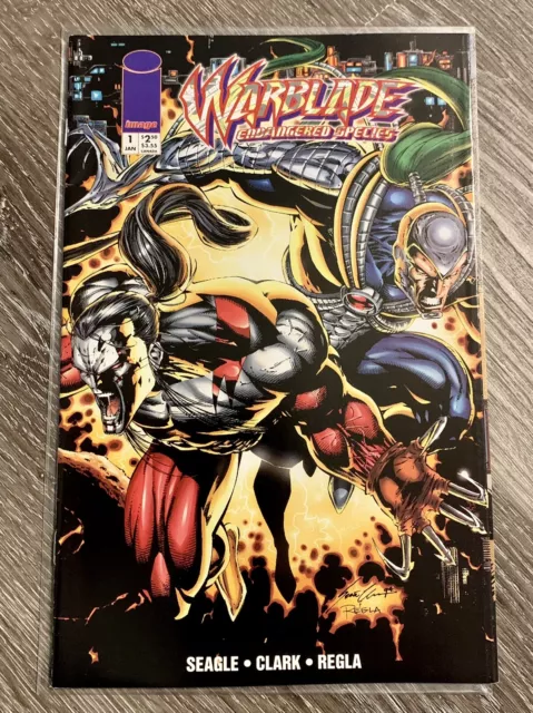 Warblade: Endangered Species #1 Image Comics First Printing 1995 NM