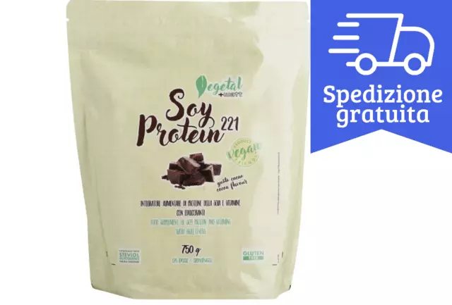 +Watt Soy Protein 221 Proteine Isolate della soia Vegane  con Vitamine 750 g