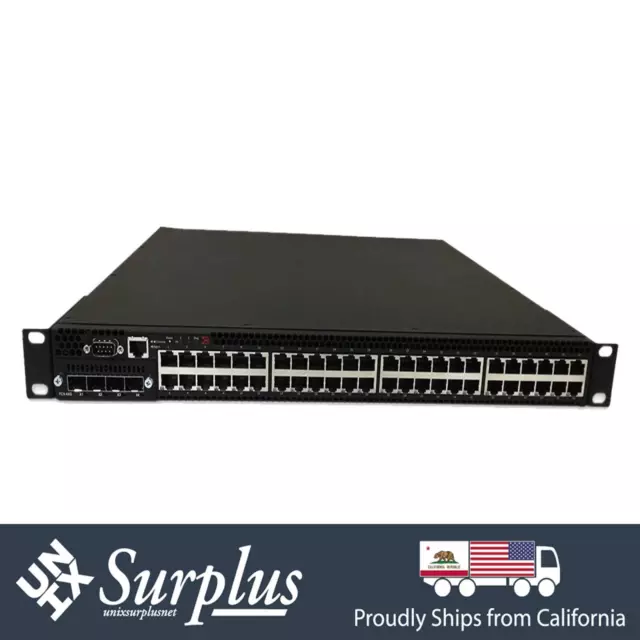 Brocade FCX648-E 48 Port 1Gb RJ45 Managed Ethernet Switch 2x PSU | 4x 10GB SFP+