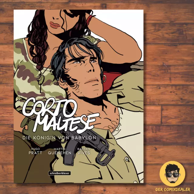 Corto Maltese - Die Königin von Babylon/ Schreiber & Leser/ Comic /Abenteuer NEU
