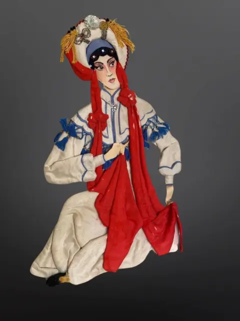 Costume Designer Betty Brader-Ashley Paper Doll Fabric Orig Madame Butterfly