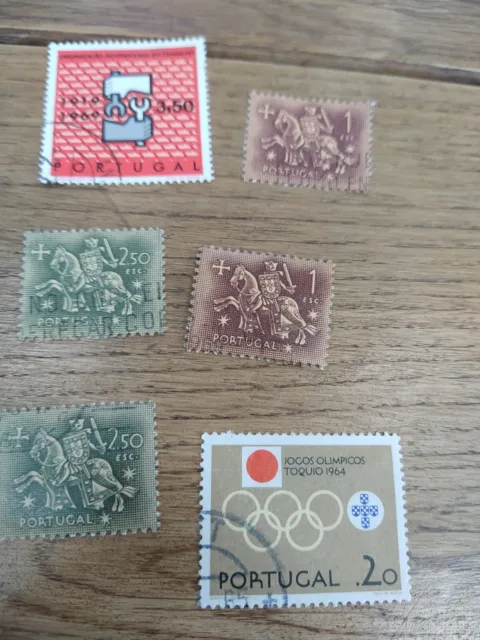 Kleines Konvolut Briefmarken Portugal 3