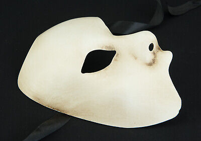 Mask from Venice Ghost Of L Opera White Ecru Genuine Authentic 870 S10G 3