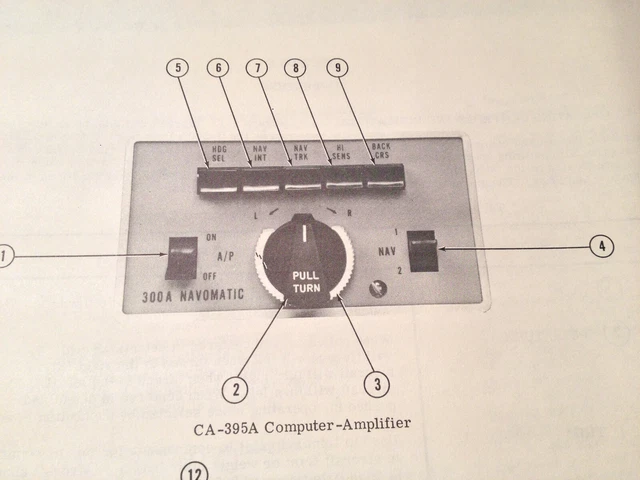CESSNA ARC 300A Navomatic AF-395A Autopilot Installation Manual EUR 81 ...