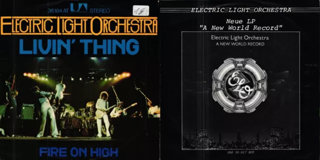 Livin' Thing / Fire on High by Electric Light Orchestra (Single