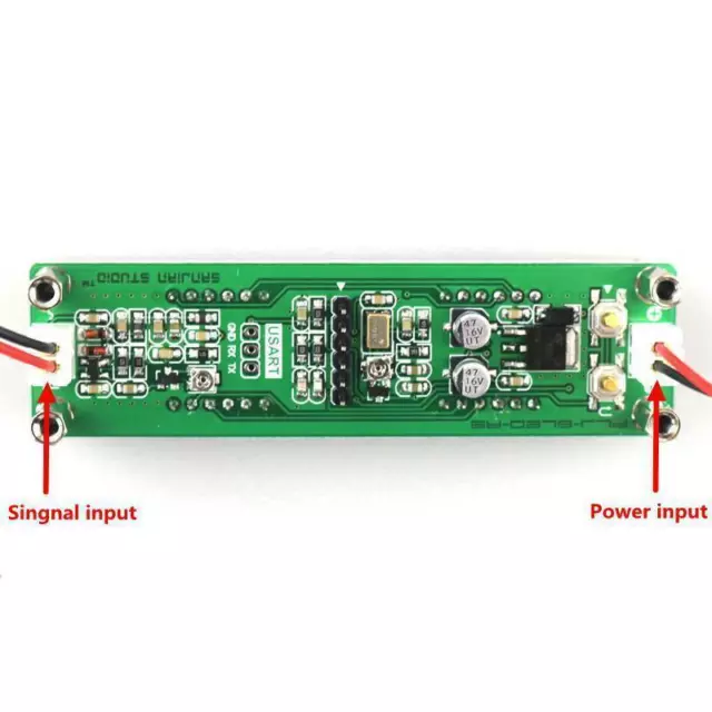 PLJ-6LED-A RF Signal Frequency Counter Cymometer Tester 0.1 MHz ~ 65 MHz W/ Case 3