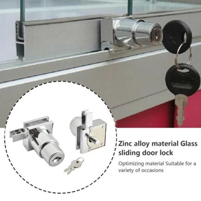 Adatto per bancone/vetrina 1 * blocco accessori lega di zinco 2* chiavi