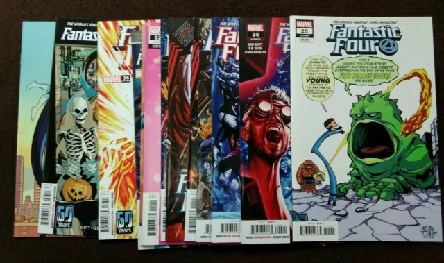 Fantastic Four #25-38 Marvel Comic Series 2018 Skottie Young Pick Choose Comic