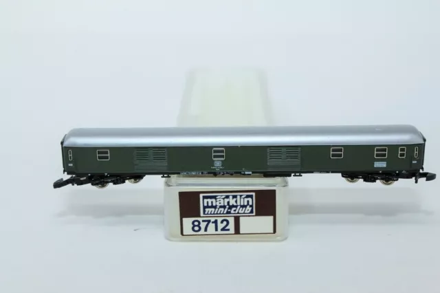 Z Scale Marklin Mini-Club 8712 German Federal Railroad DB Express Baggage Coach
