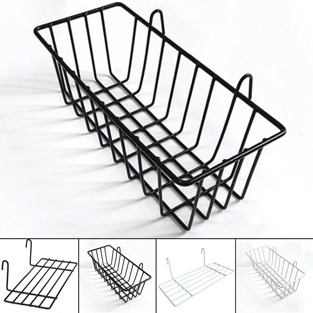 Strong Iron-Wire Stackable Fruit / Vegetable Basket Rack Kitchen Storage Shelf