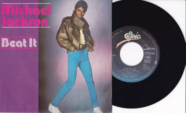 Michael Jackson -Beat It / Get On The Floor- 7" 45 Epic (EPC A 3184) near mint