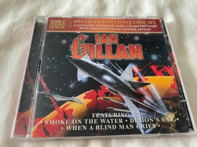 Ian Gillan - Bedrock In Concert CD/DVD 2002 Deep Purple EU Import Live OOP RARE