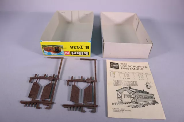 ZH733 KIBRI 7436 BOITE VIDE EMPTY BOX Maquette train N Hangar locomotive