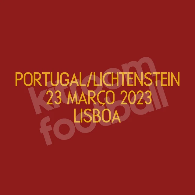 UEFA EURO 2025 Qualifiers Portugal MDT Patch vs Lichtenstein Repro for