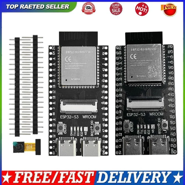 ESP32-S3-WROOM CAM BOARD Detailed Tutorial Example Projects with OV2640 ...