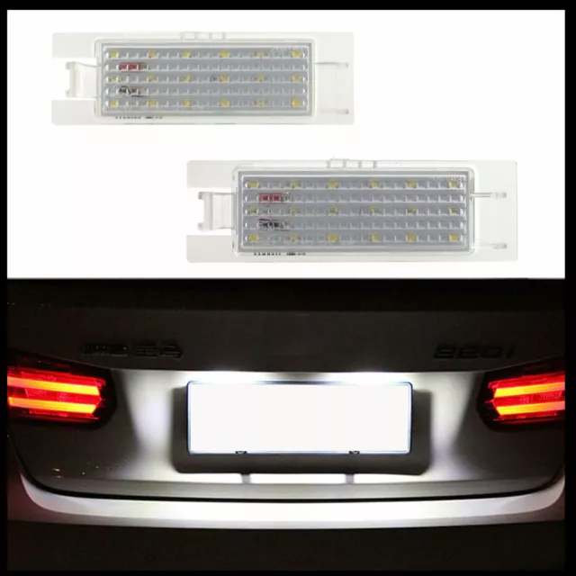 LED Éclairage De Plaque pour Opel Astra H J Corse C D E OPC GTC Insigne Adam