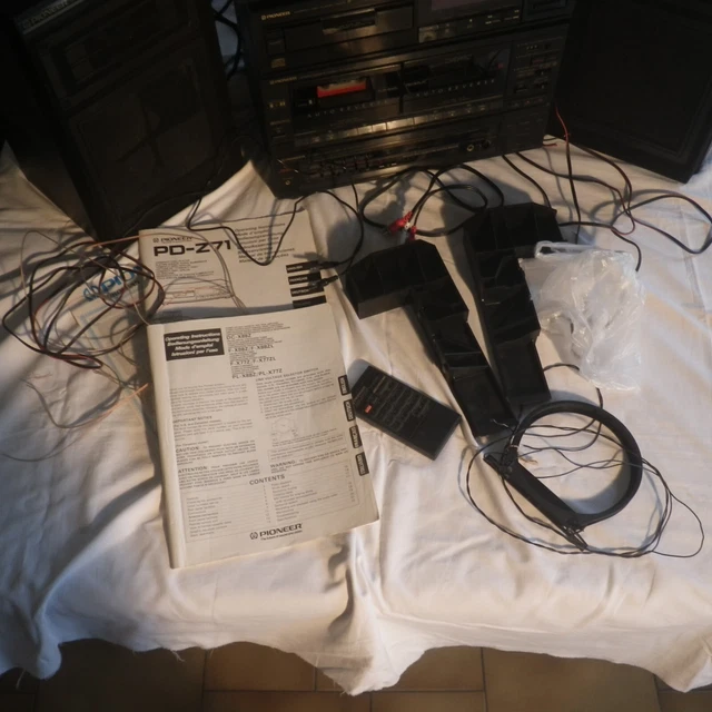 Chaîne Hi-Fi Pioneer Vintage Années 80 - Modèle XDP-300R - Bon état Fonctionnel