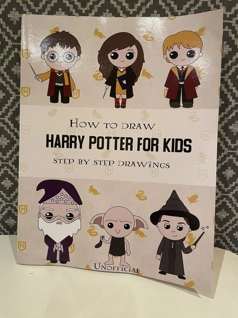 HOW TO DRAW Harry Potter For Kids - Step By Step Drawings (2019 ...