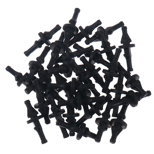 32PC RUBBER ANTI Vibration Mount Screw Pin Rivet for PC Case Fan Noise