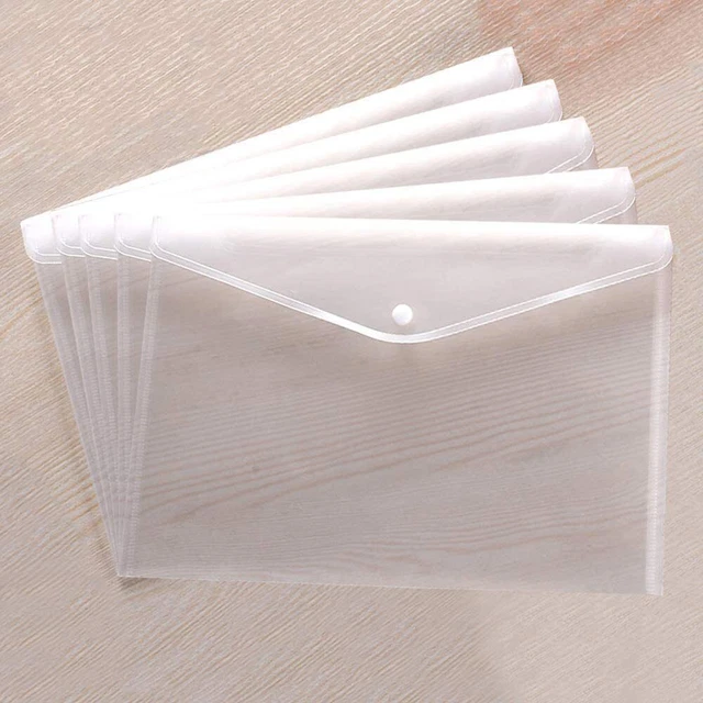 Lot De 25 Pochettes Transparentes Pour Documents 8,5 X 11 Pouces - Neuf Sous Film