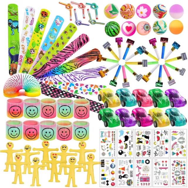 90x Assorted Party Bag Fillers for Kids Children Gift Party Favours Fillers Box