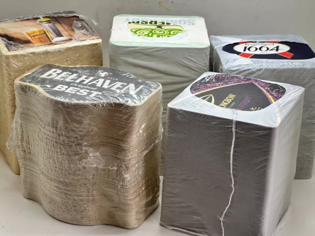 Verschiedene Versiegelte Packungen Pub-Biermatten - Getränke Biermatten Untersetzer