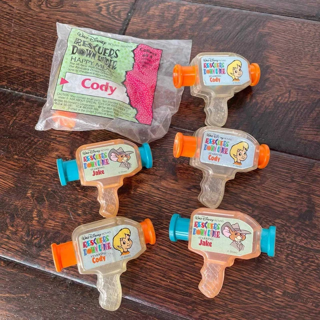 MCDONALDS RESCUERS DOWN Under Viewfinders toy Vintage 1990s toy movie