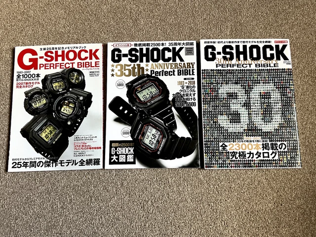 G shock sales perfect bible