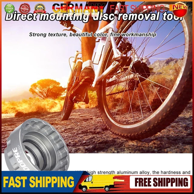 Bike Direct Mount Chainring Lock Ring Tool for M7100 M8100 M9100 (Titanium)