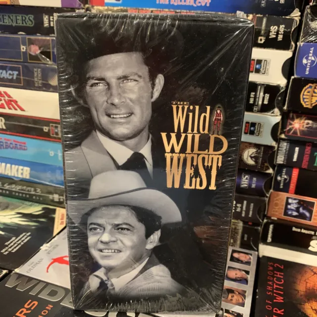 THE WILD WILD West Box Set VHS Factory Sealed w/ Stamps! 3 Volumes ...