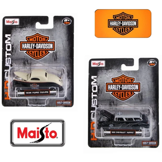 Harley davidson on sale hd custom maisto