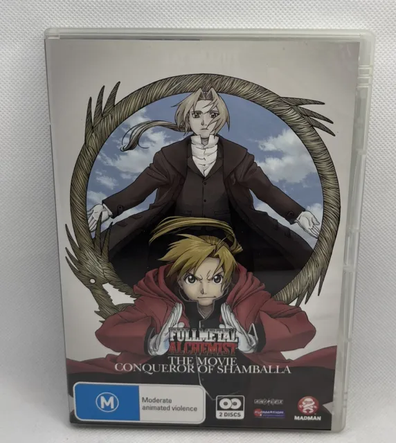 FULL METAL ALCHEMIST The Movie Conqueror of Shamballa DVD Anime Region 4  Rare $25.00 - PicClick AU