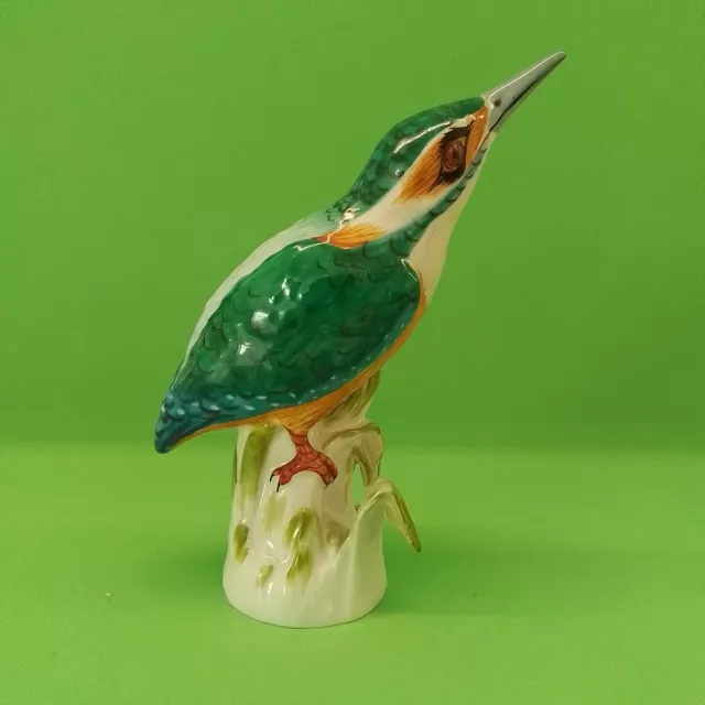 KPM Berlin Porzellan figur "Eisvogel" Vogel